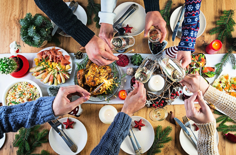 Il menï¿½ delle feste natalizie