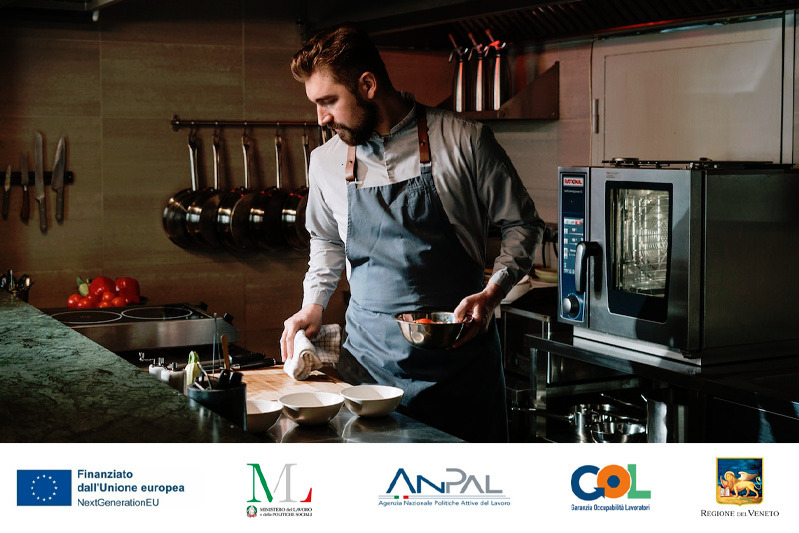 Progetto GOL - Percorso di Reskilling per il profilo di OPERATORE DI CUCINA (160 ore)