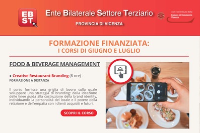 FORMAZIONE FINANZIATA: I CORSI DI GIUGNO E LUGLIO